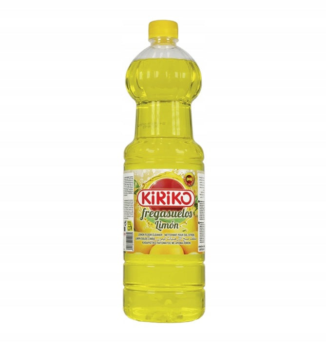 PŁYN ŚRODEK DO MYCIA CZYSZENIA PODŁÓG UNIWERSALNY CYTRYNOWY 1.5l Kiriko