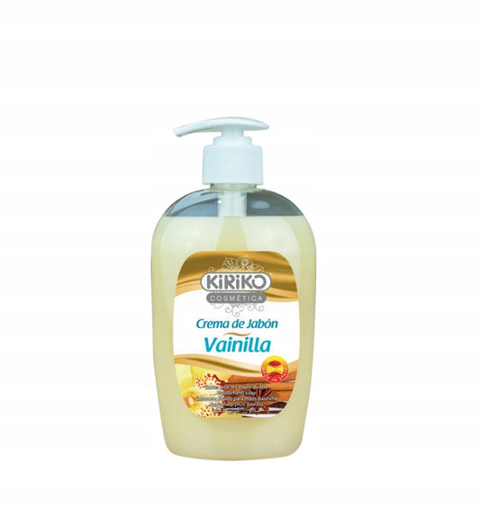 MYDŁO DO RĄK W PŁYNIE NAWILŻAJĄCE DO CAŁEGO CIAŁA Wanilia 500ml Kiriko