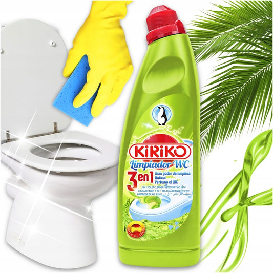 Środek do czyszczenia toalet 3w1 750ml Kiriko