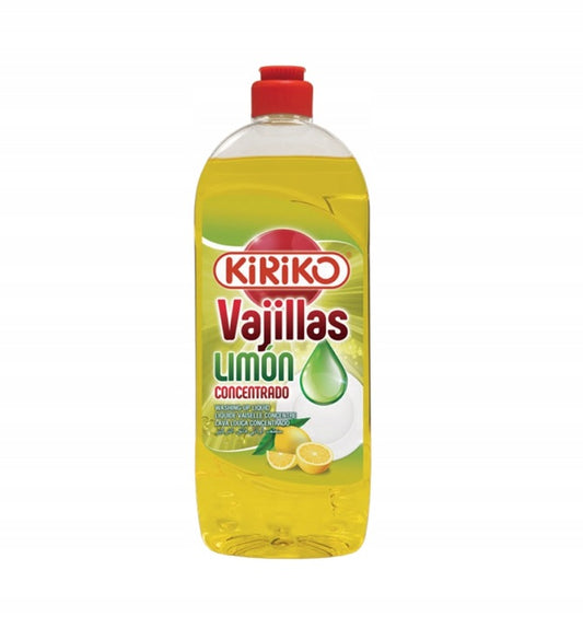 PŁYN DO MYCIA NACZYŃ UNIWERSALNY DO MOCNYCH PLAM CYTRYNOWY 750ml Kiriko