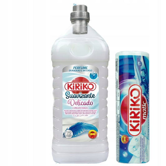 Zestaw płyn do płukania Delicado 2 L+ tabletki do prania