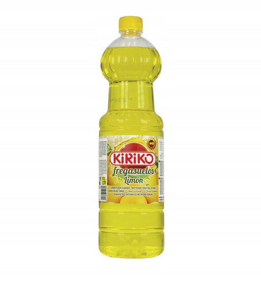 PŁYN ŚRODEK DO MYCIA CZYSZENIA PODŁÓG UNIWERSALNY CYTRYNOWY 1.5l Kiriko