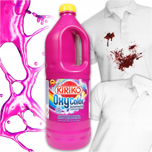 ODPLAMIACZ W PŁYNIE DO TRUDNYCH PLAM KETCHUP SOS SKUTECZNY ZAPACH 2l Kiriko