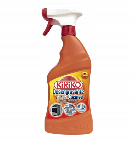 ODTŁUSZCZA MYJE DELIKANY ZAPACH BARDZO SKUTECZNY SPRAY W KUCHNI750ml Kiriko