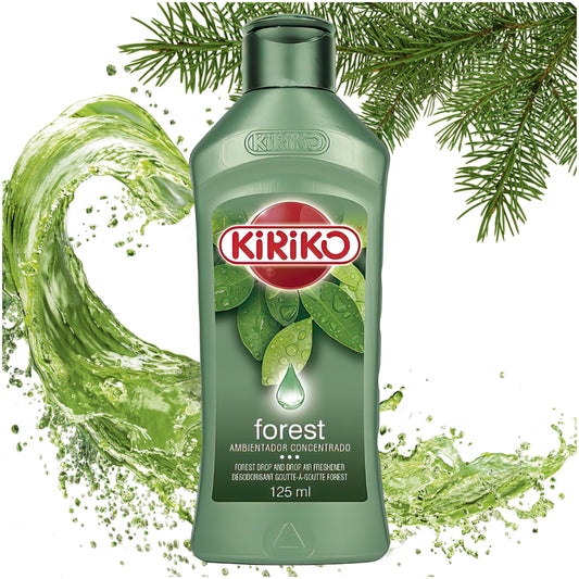 ODŚWIEŻACZ POWIETRZA W KROPELKACH UNIWERSALNY ŁATWA APLIKACJA LEŚNY 125ML