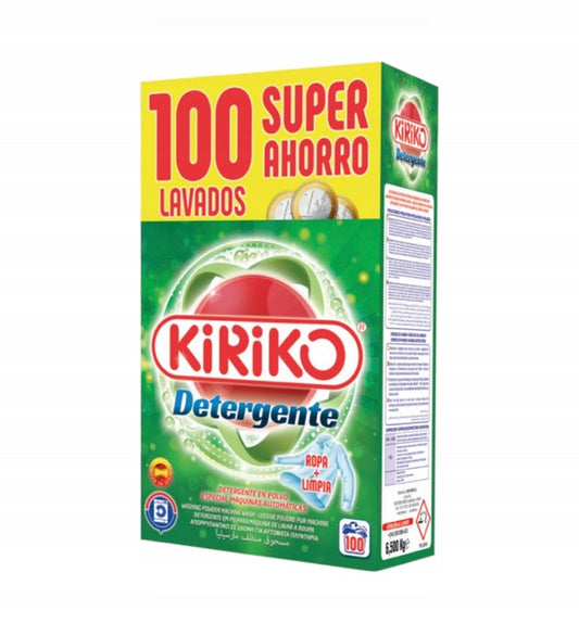 PROSZEK DO PRANIA UNIWERSALNY CZYSTA BIEL SKUTECZNY 6,5KG 100 prań KIRIKO
